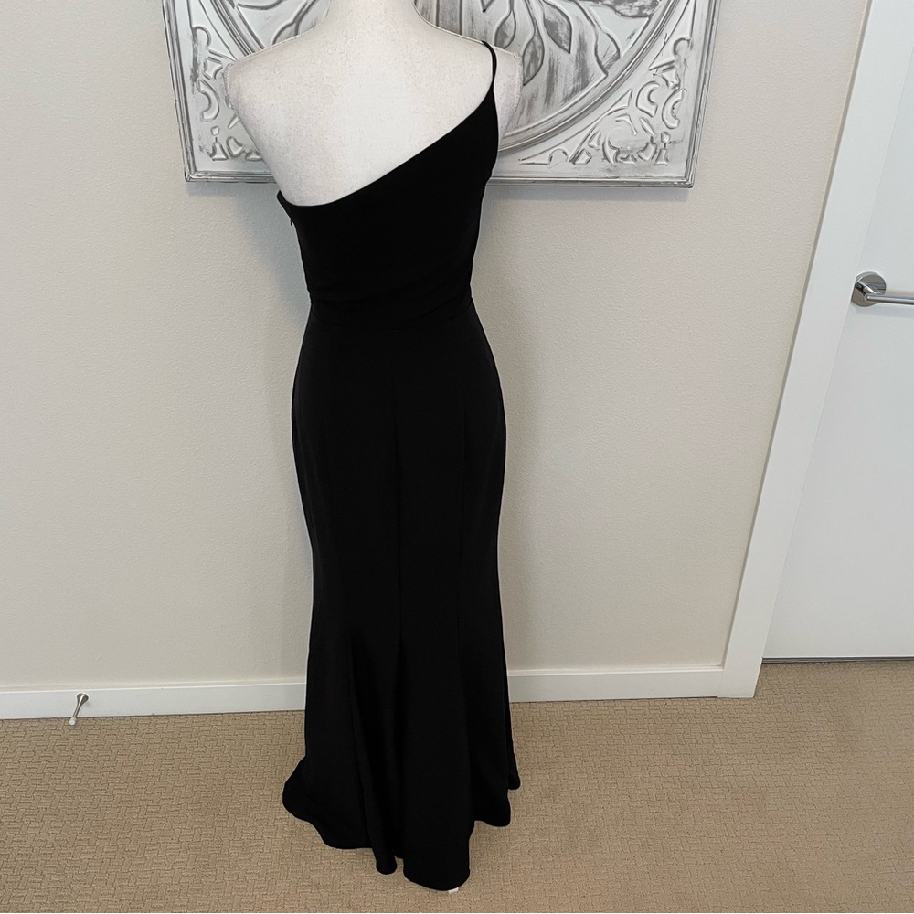 AMSALE Sloan Black Gown, Size 2 - Picture 11 of 13